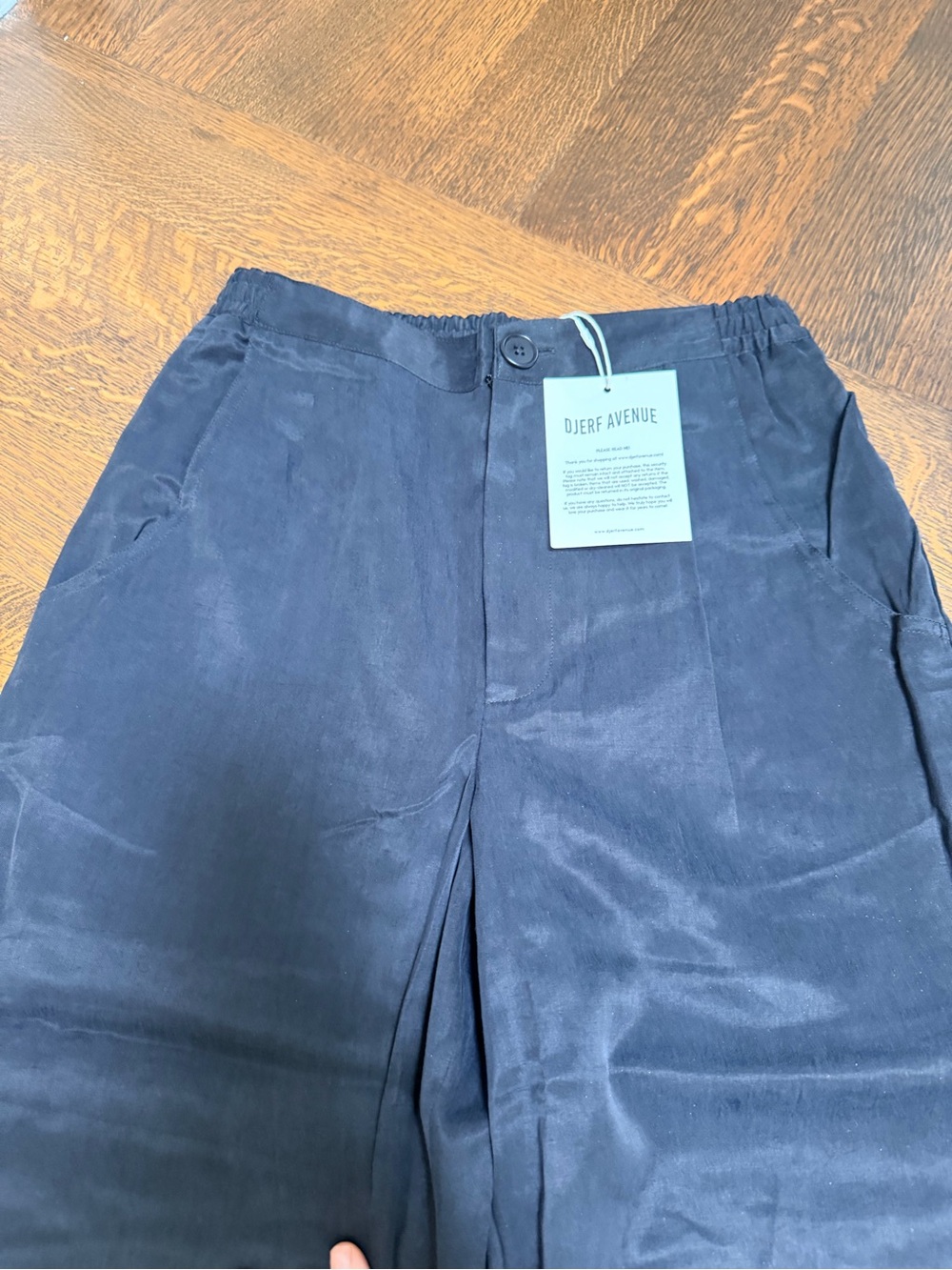 DJERF AVENUE On The Go Pants Ash Black Women’s Size Small Tall BRAND NEW - Picture 11 of 12
